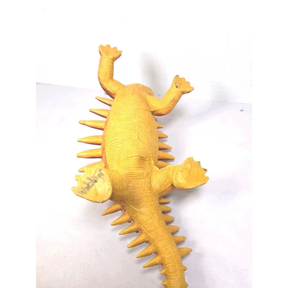 Vintage 1986 Dor Mei Ankylosaurus Dinosaur PVC Figure Imperial